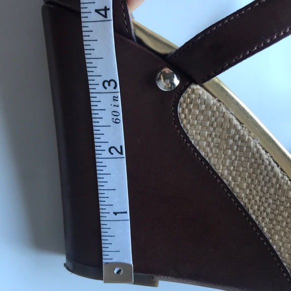 ➕Marc Fisher Leather Wedges US Size 8.5 - Picture 7 of 8